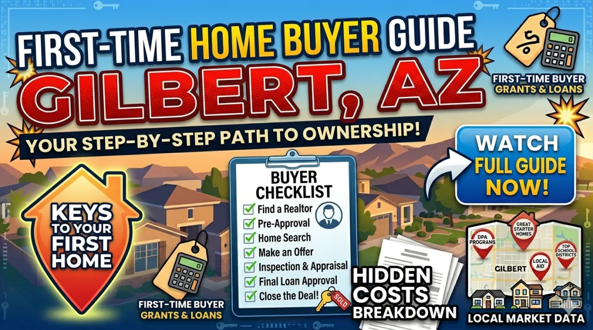 First-Time Home Buyer Guide to Gilbert, AZ