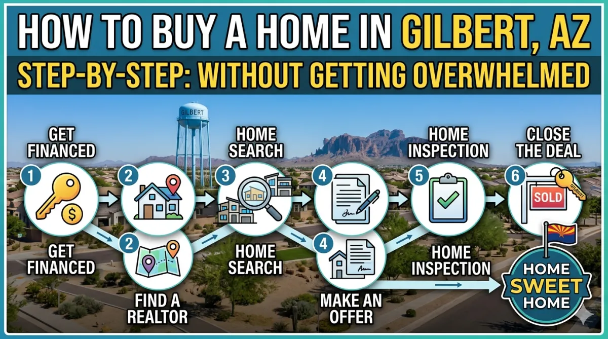 Step-by-Step: How to Buy a Home in Gilbert, AZ Without Getting Overwhelmed