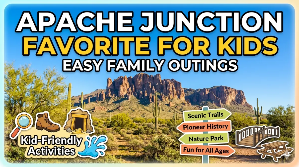 Apache Junction Favorite for Kids and Easy Family Outings