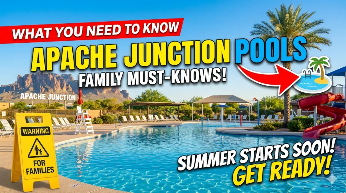 Apache Junction’s Public Pools: What Families Should Know Before Summer Starts