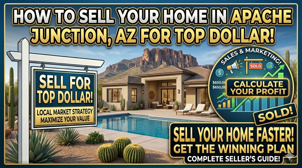 How to Sell Your Home in Apache Junction, AZ for Top Dollar