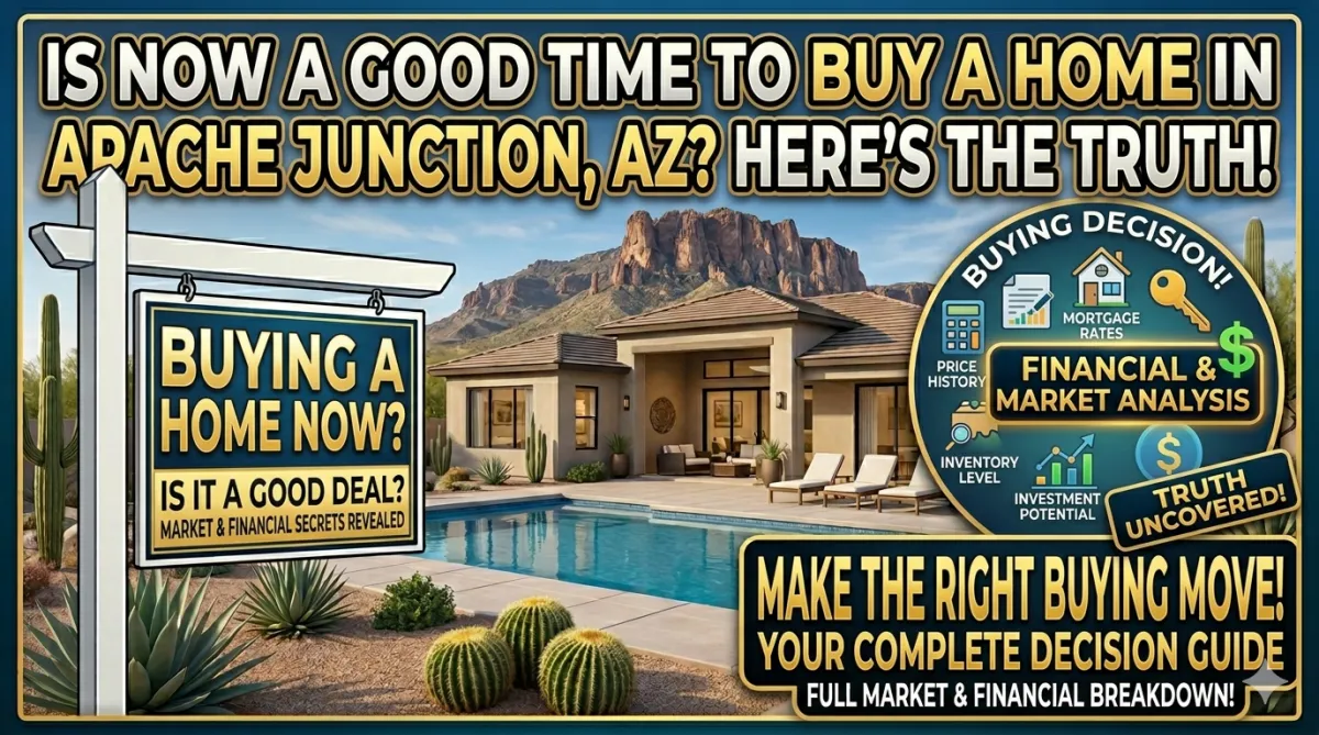 Is Now a Good Time to Buy a Home in Apache Junction, AZ? Here’s the Truth