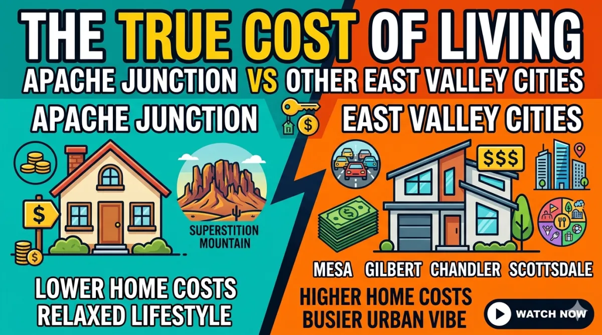 The True Cost of Living in Apache Junction vs Other East Valley Cities