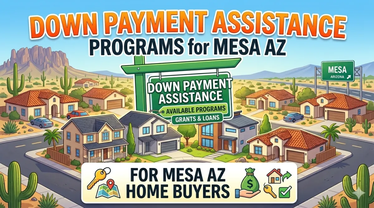 Down Payment Assistance Programs for Mesa AZ Home Buyers