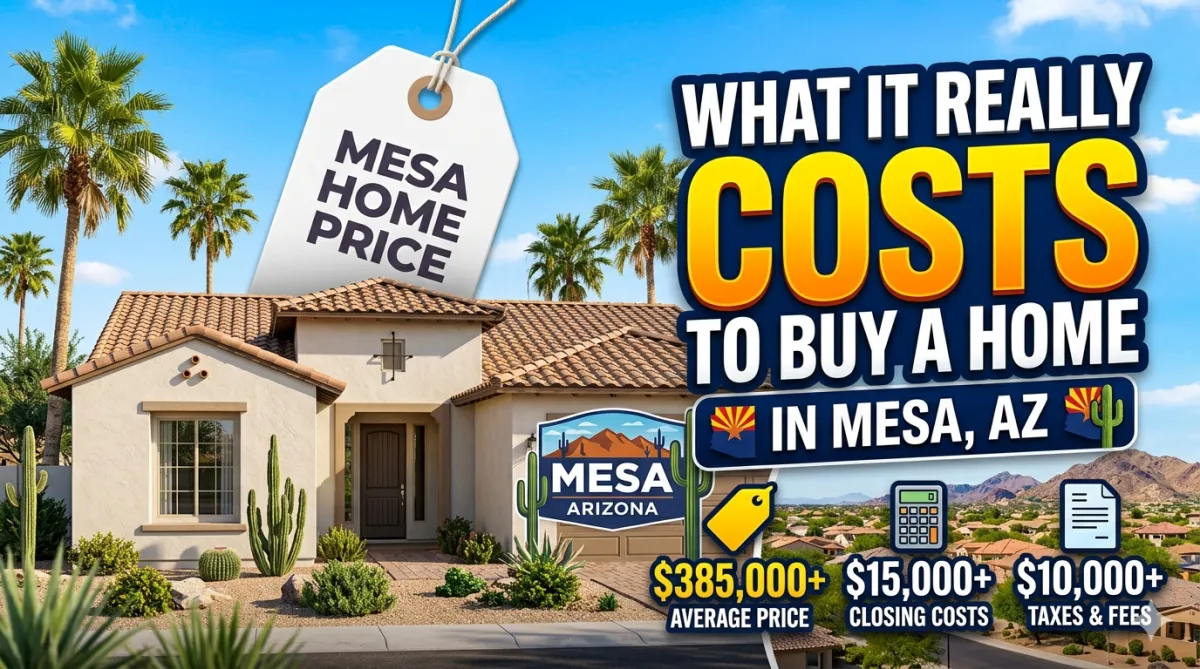 What It Really Costs to Buy a Home in Mesa, AZ