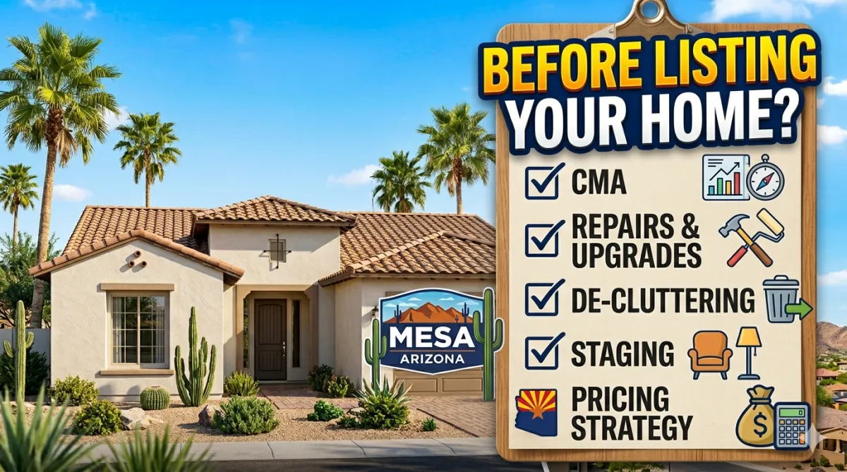 What Do Mesa AZ Sellers Need to Know Before Listing Their Home?