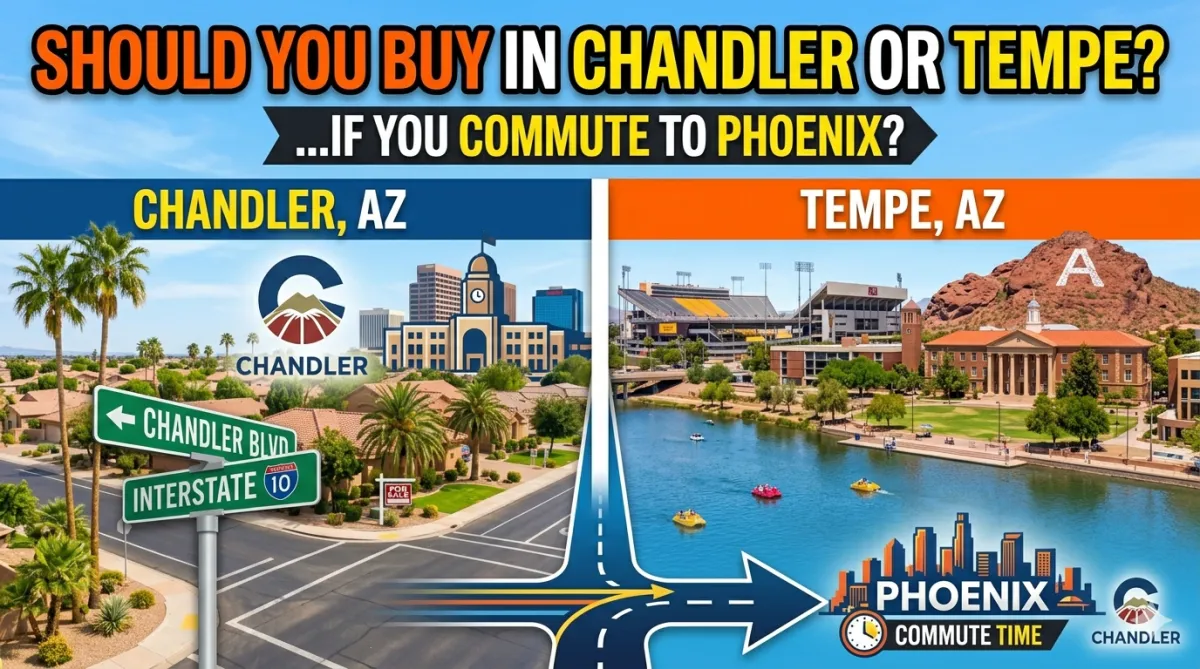 Should You Buy in Chandler or Tempe if You Commute to Phoenix?