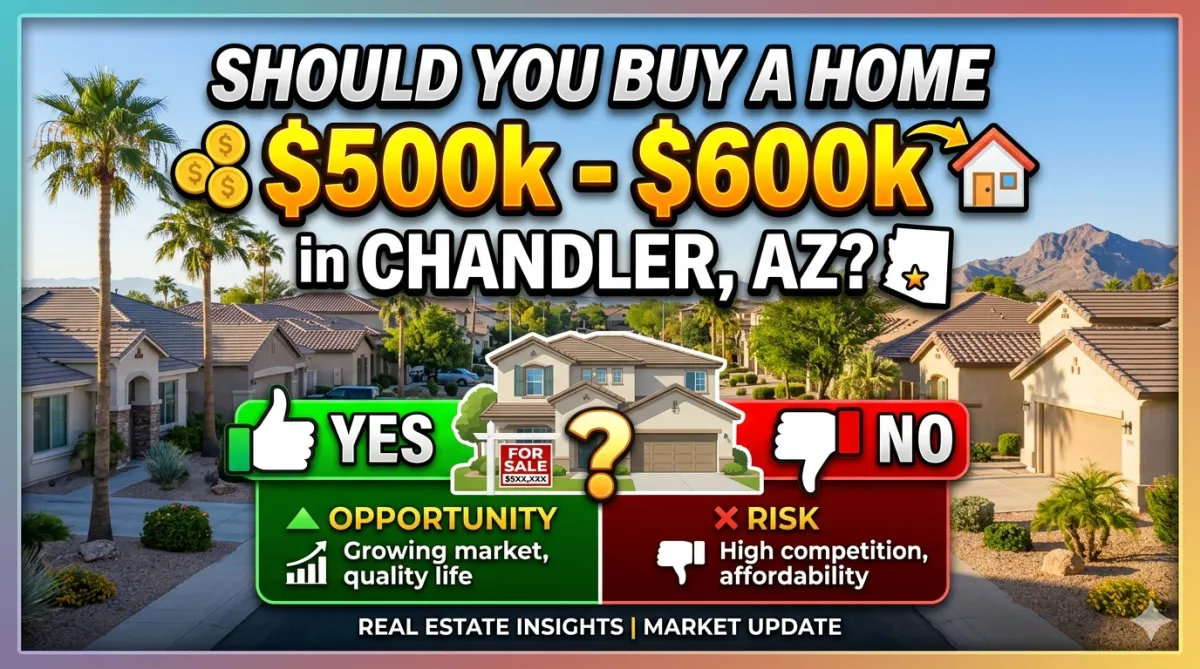 Should You Buy a Home Between $500,000 and $600,000 in Chandler AZ?
