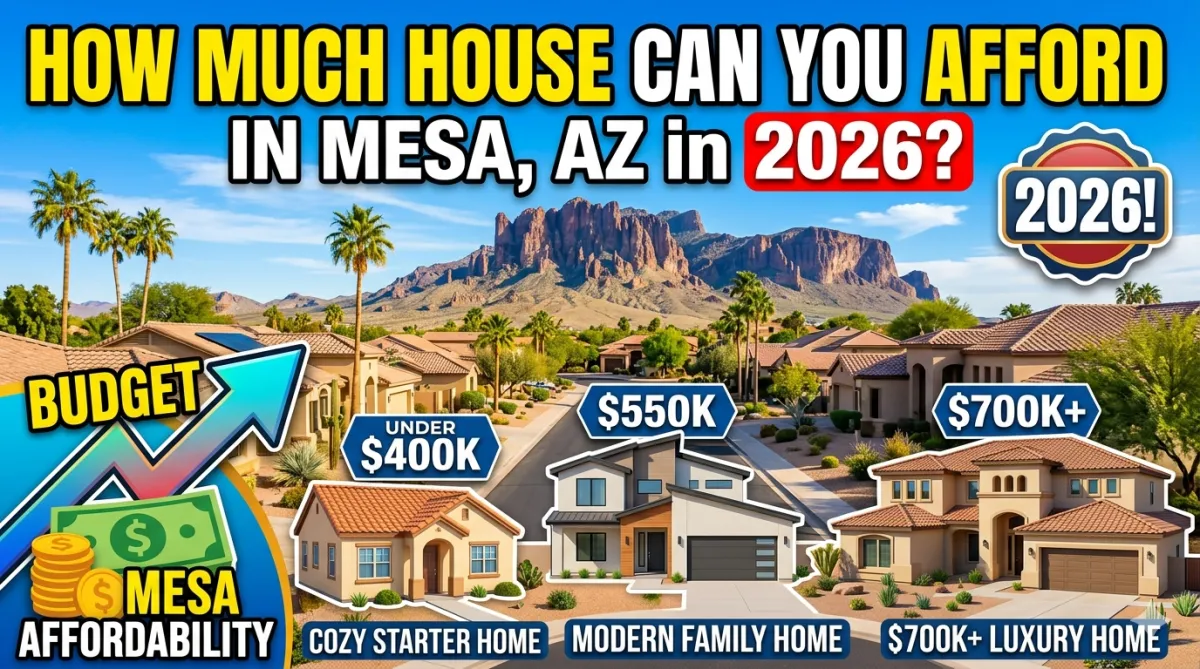 How Much House Can You Afford in Mesa, AZ in 2026?