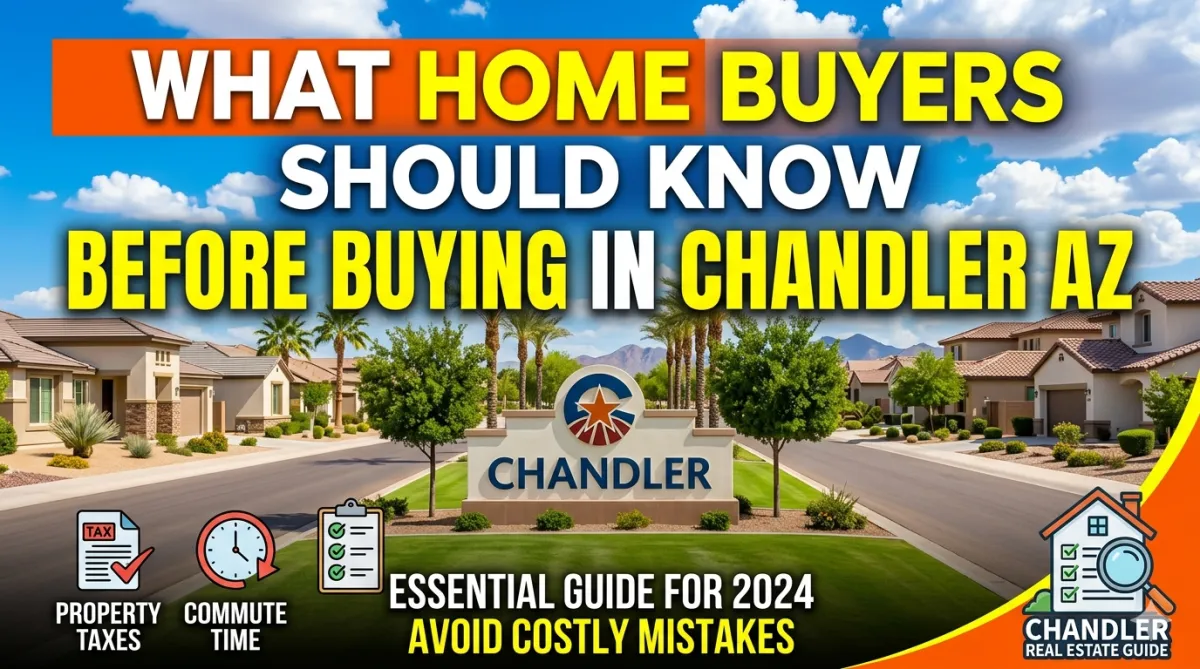 What Home Buyers Should Know Before Buying in Chandler AZ