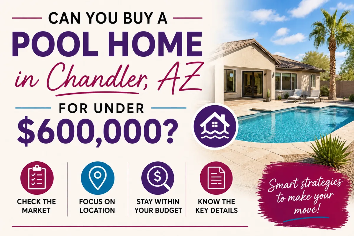 Can You Buy a Pool Home in Chandler AZ for Under $600,000?