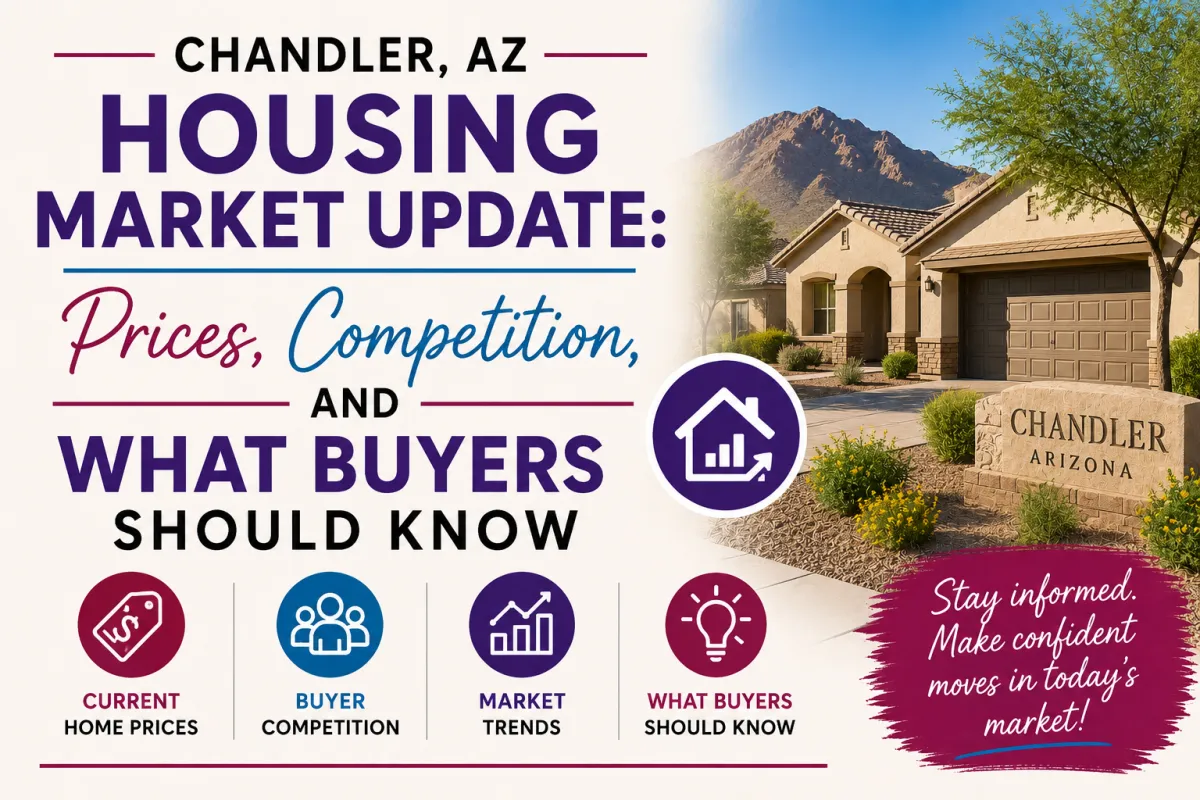 Chandler, AZ Housing Market Update: Prices, Competition, and What Buyers Should Know