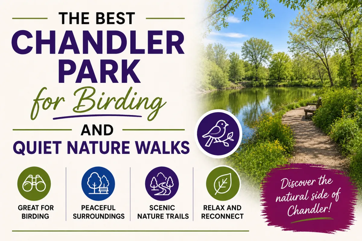 The Best chandler Park for Birding and Quiet Nature Walks