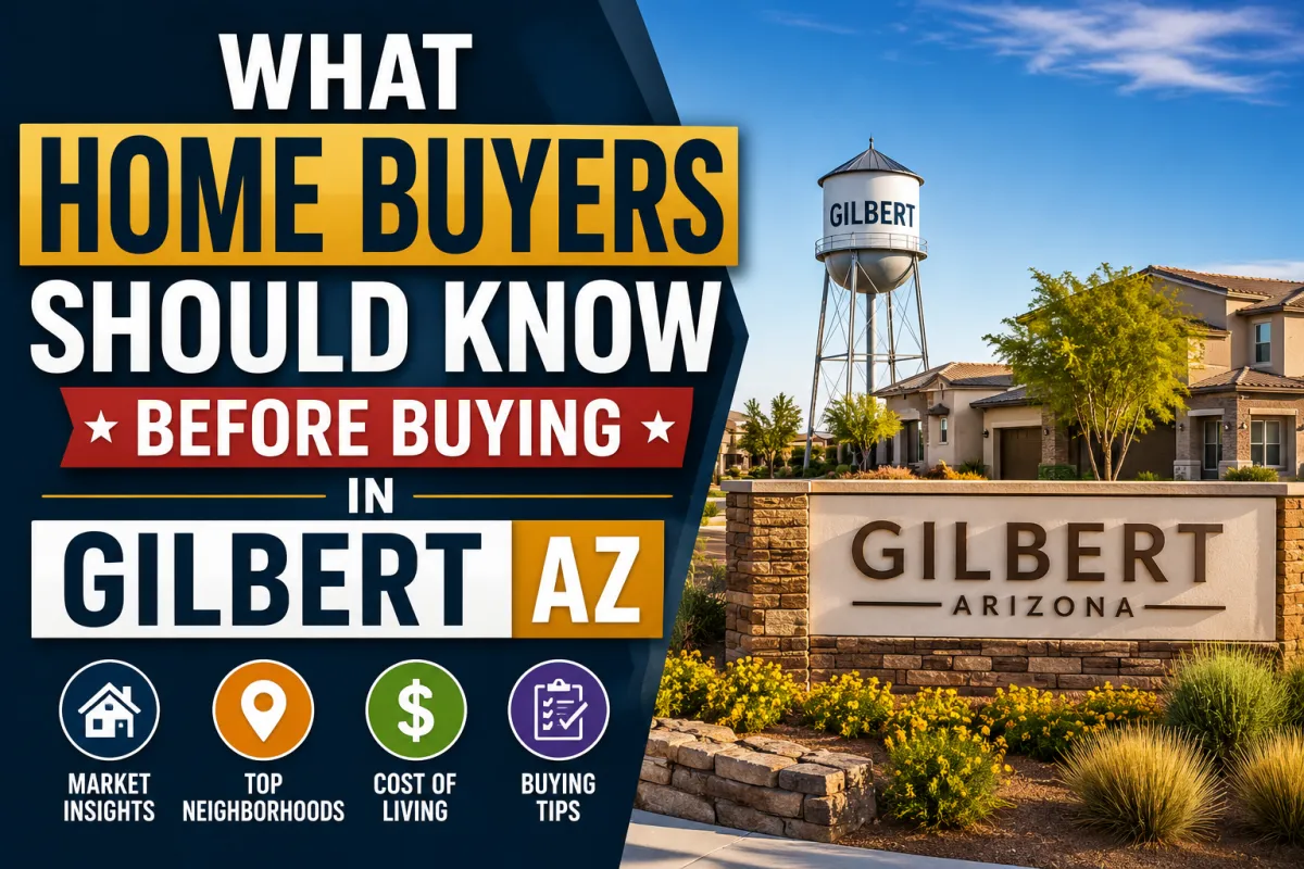 What Home Buyers Should Know Before Buying in Gilbert AZ
