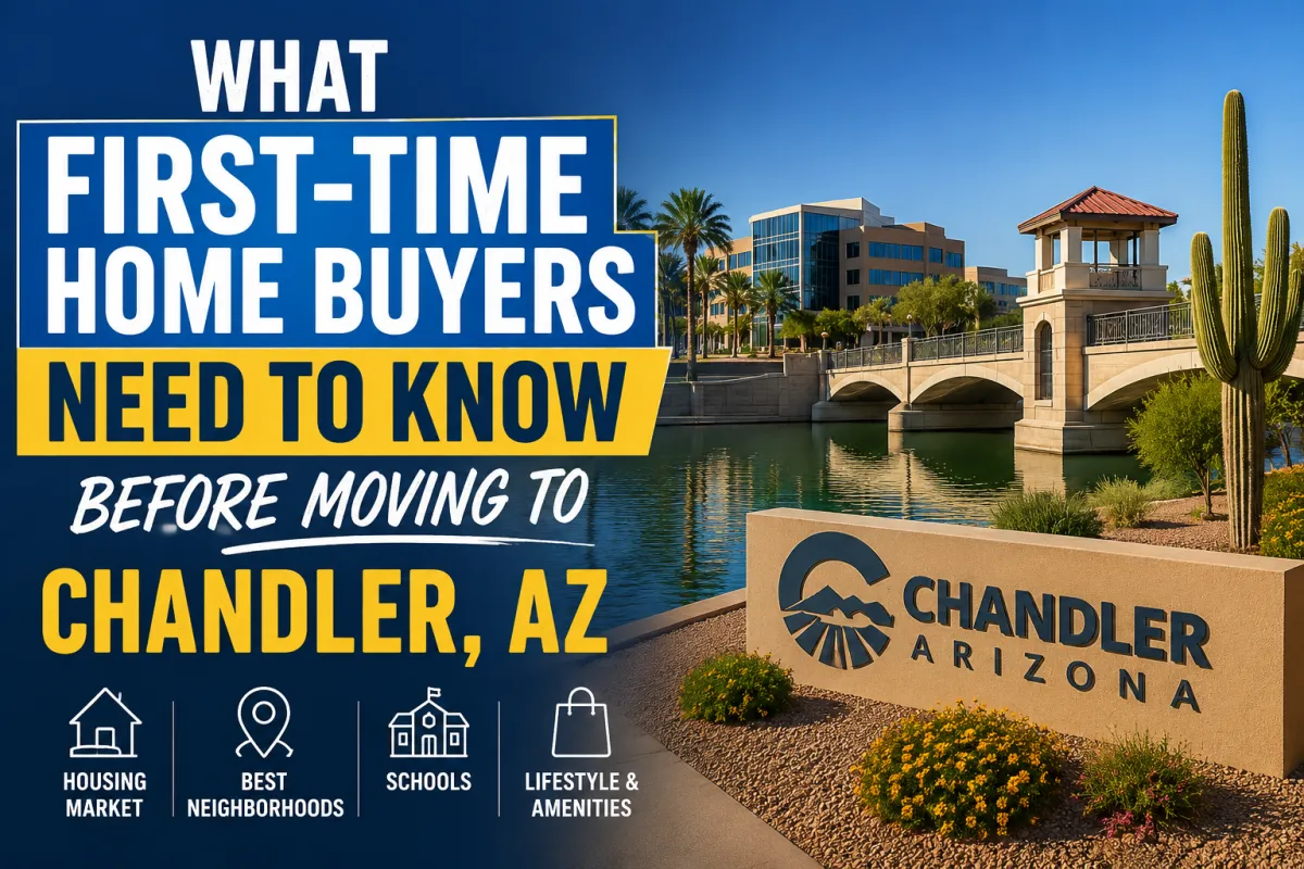 What First-Time Home Buyers Need to Know Before Moving to Chandler, AZ
