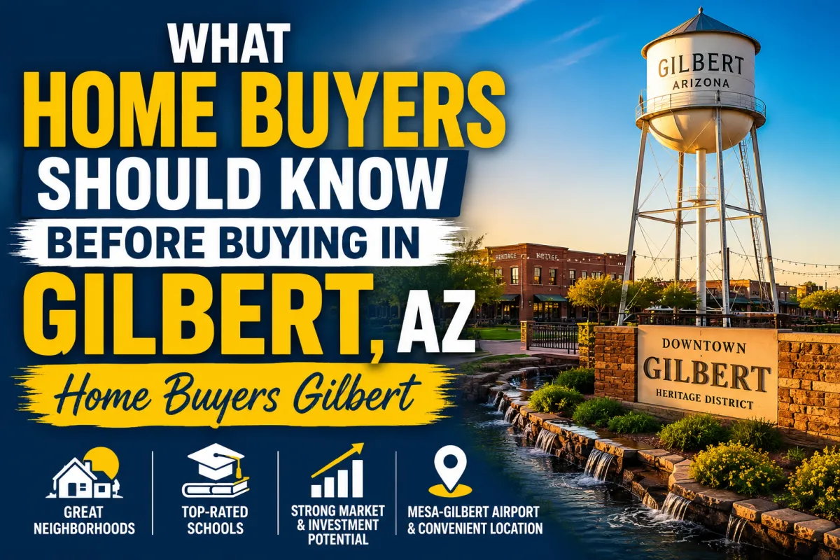 What Home Buyers Should Know Before Buying in Gilbert AZ Home buyers Gilbert