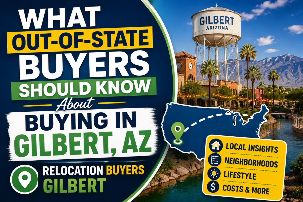 What Out-of-State Buyers Should Know About Buying in Gilbert AZ Relocation buyers Gilbert