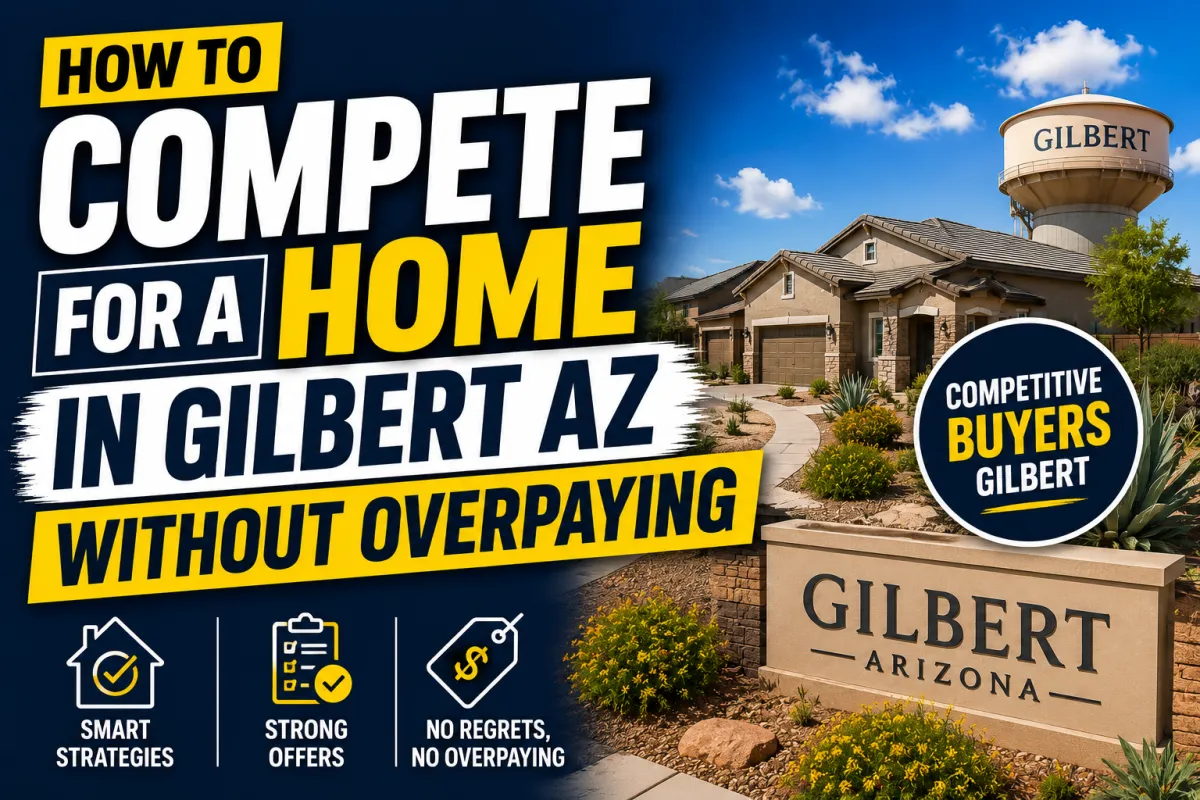 How to Compete for a Home in Gilbert AZ Without Overpaying Competitive buyers Gilbert