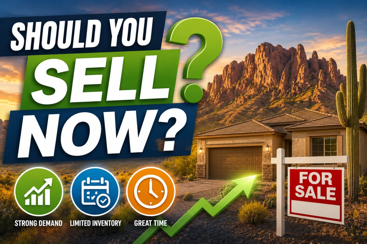 Is now a good time to sell in Apache Junction?