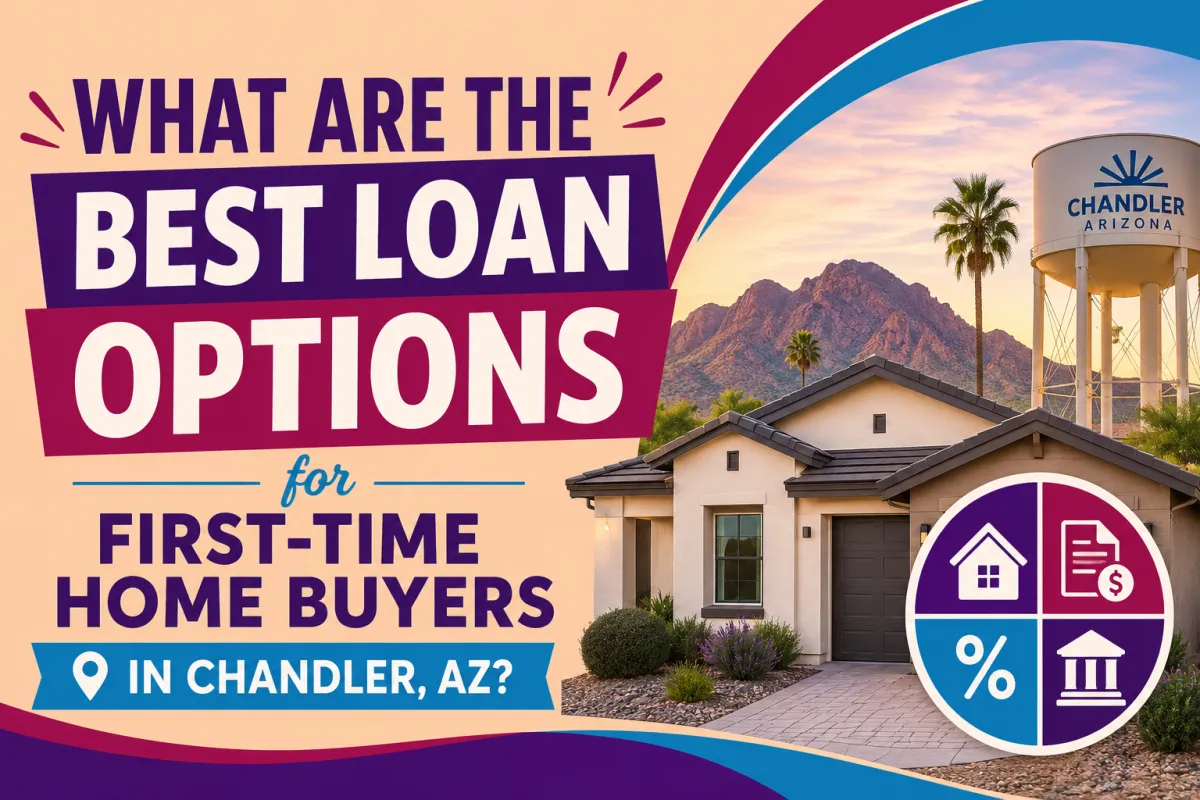 What Are the Best Loan Options for First-Time Home Buyers in Chandler, AZ?