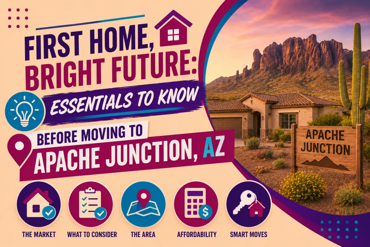 What First-Time Home Buyers Need to Know Before Moving to Apache Junction, AZ