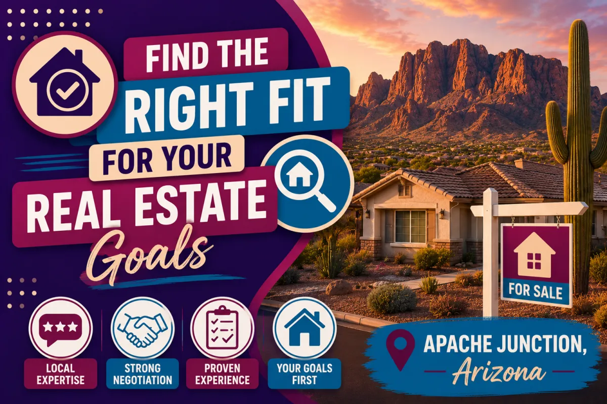 How Do You Choose the Right Real Estate Agent in Apache Junction, AZ?