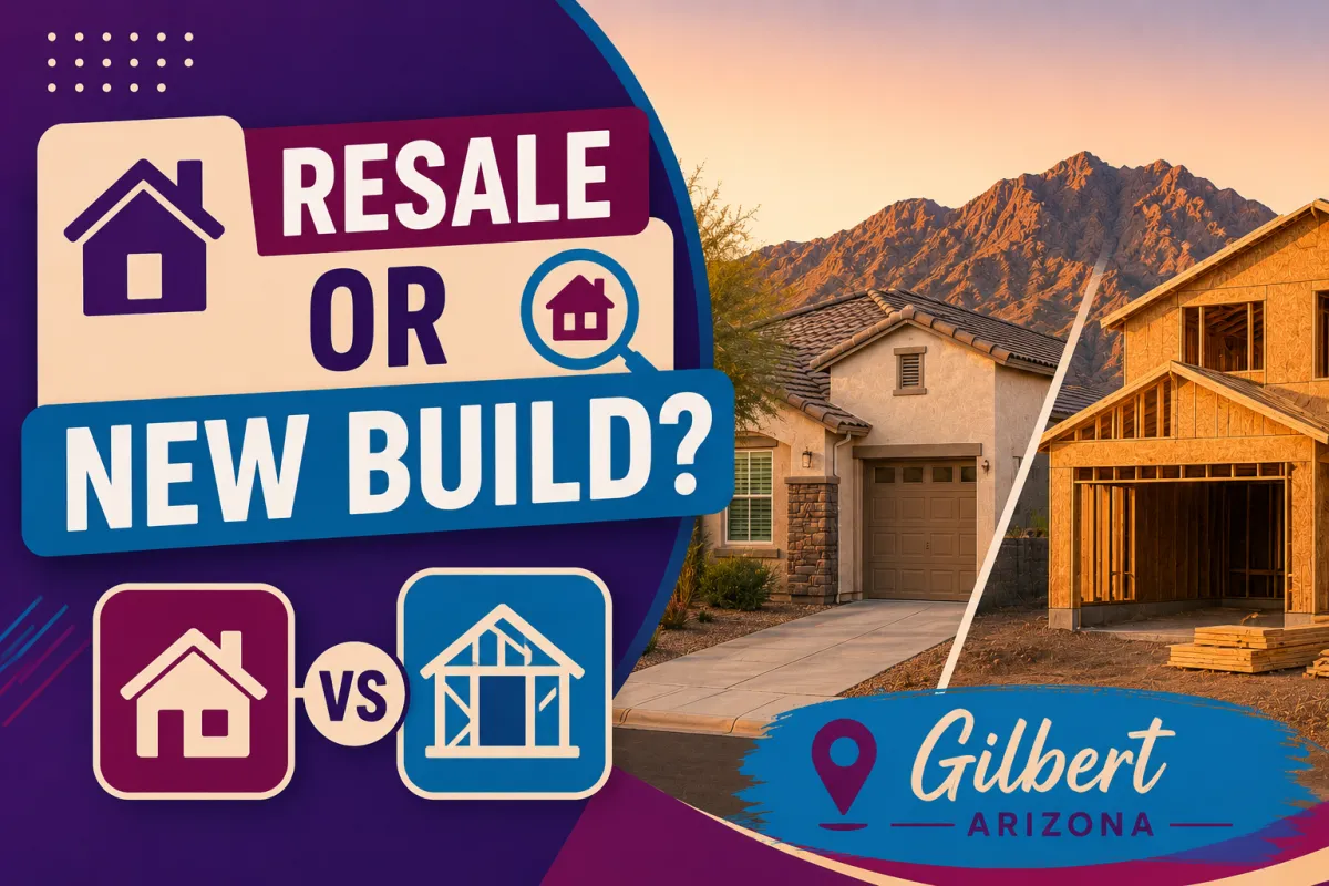 Should First-Time Buyers Choose a Resale Home or New Construction in Gilbert?