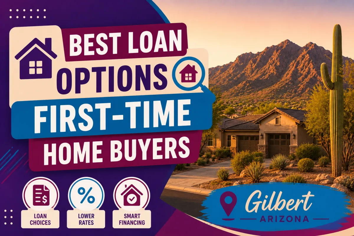 What Are the Best Loan Options for First-Time Home Buyers in Gilbert, AZ?