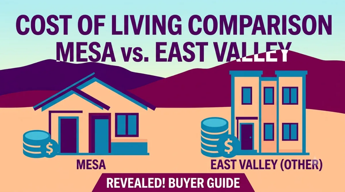 True Cost of Living in Mesa vs. Other East Valley Cities: What Buyers Should Really Know