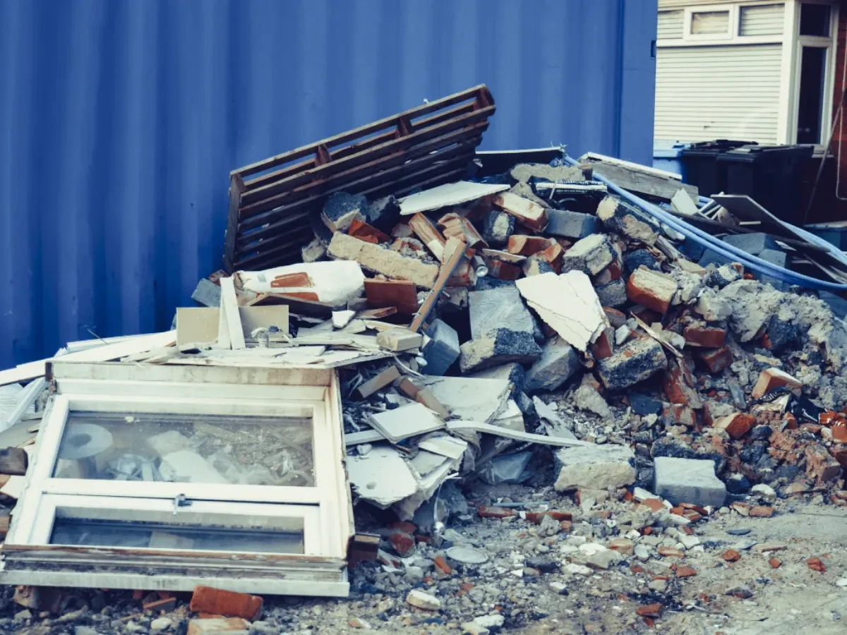 construction waste removal sydney site cleanup debris removal