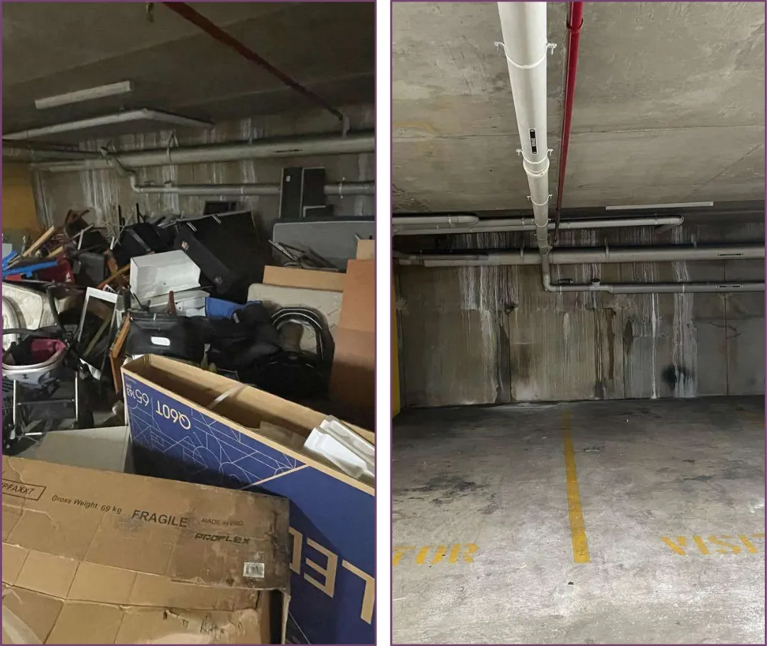 commercial rubbish removal sydney shed cleanout transformation northern beaches
