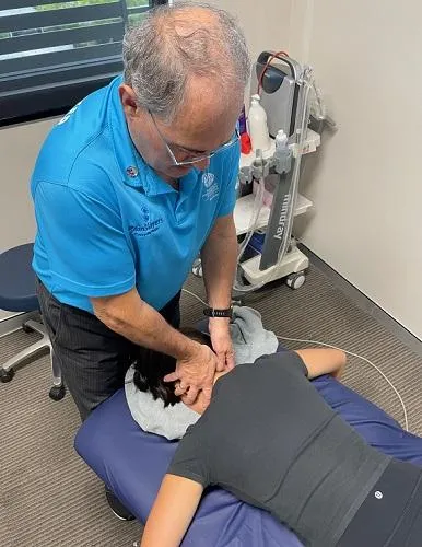 Graceville Physio treating headache