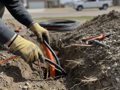 Underground Utility Installation in Laramie, WY