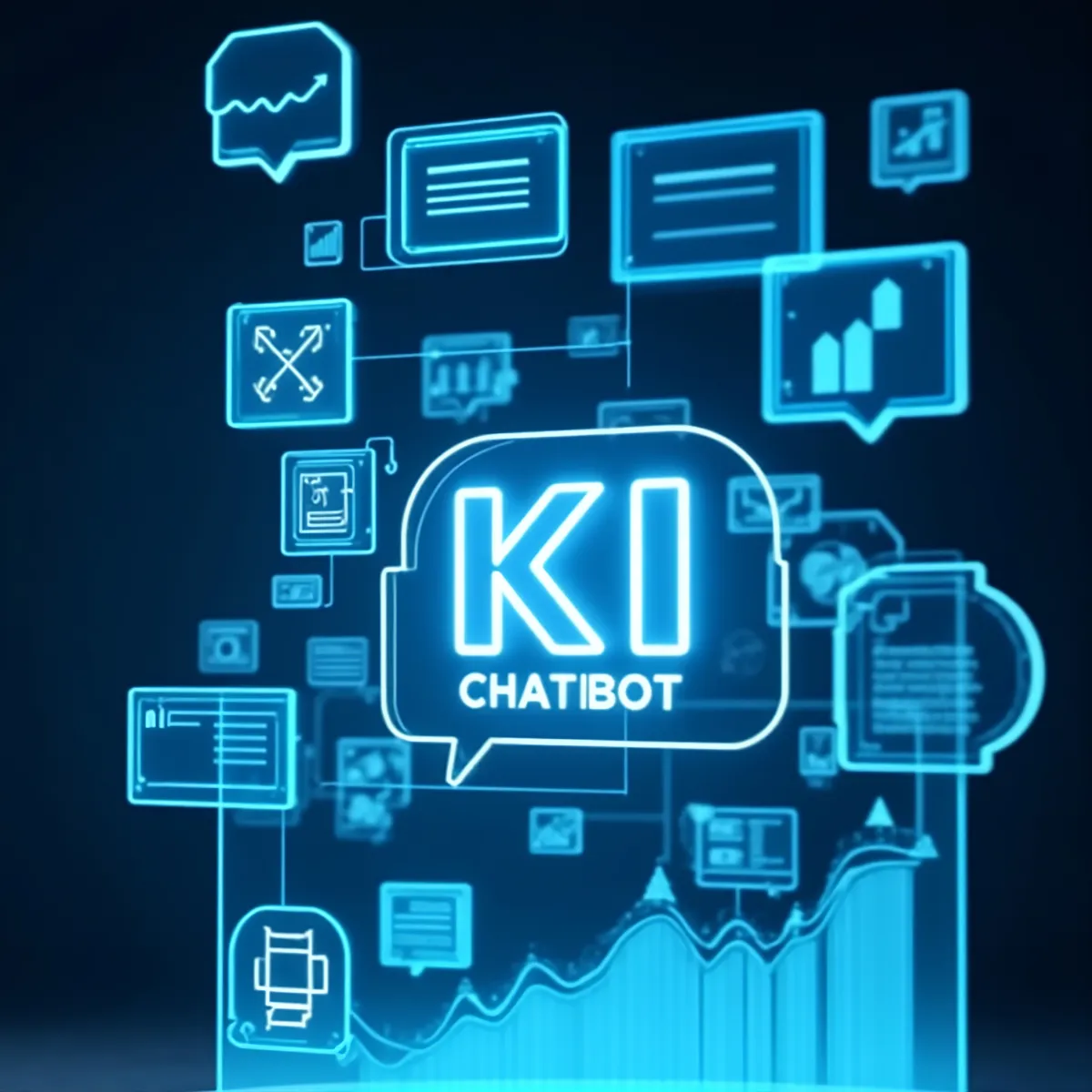 KI Chatbot Poster