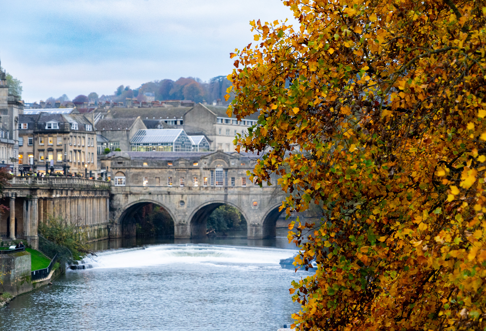 Bath, UK at autumn