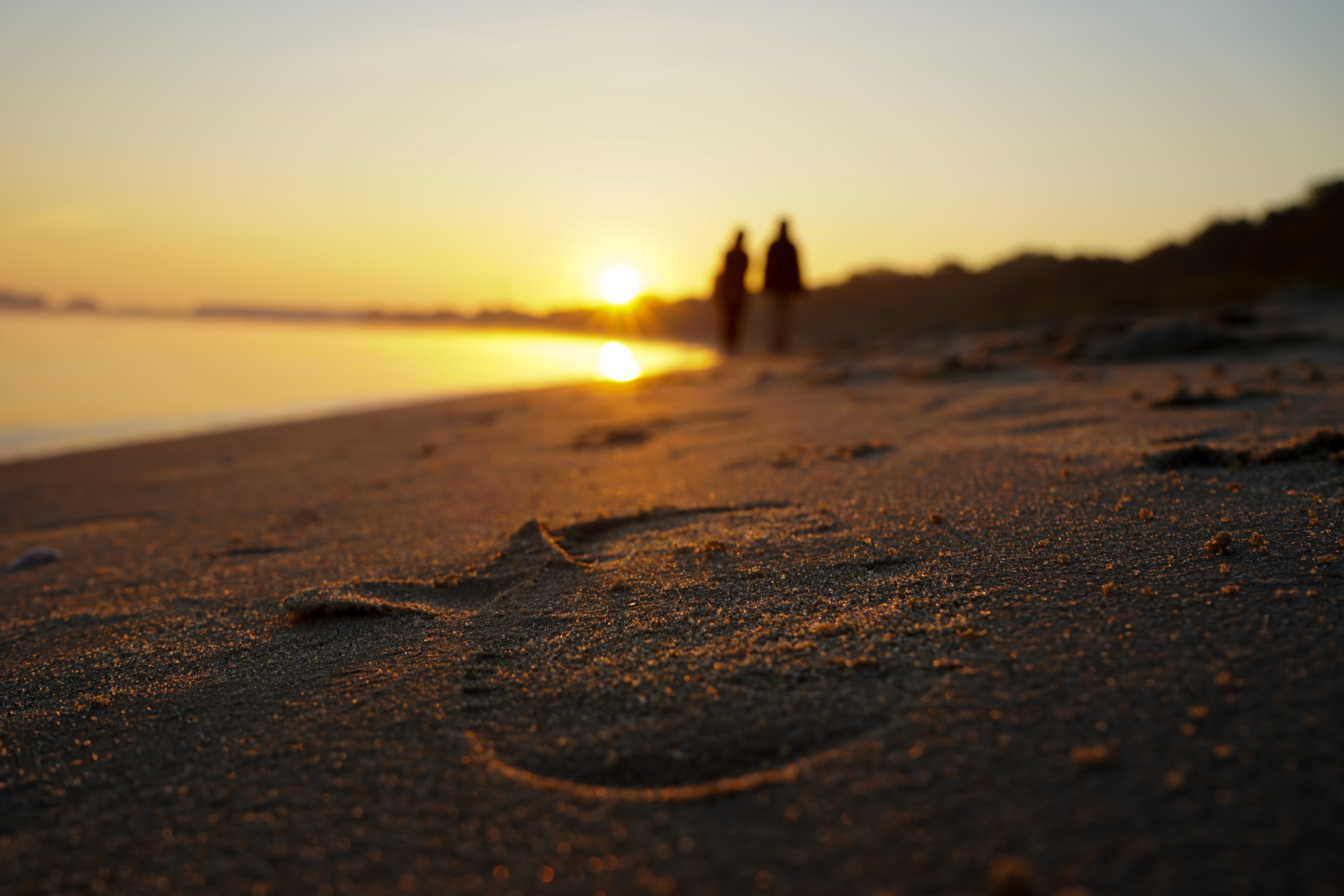 Sunrise on the beach