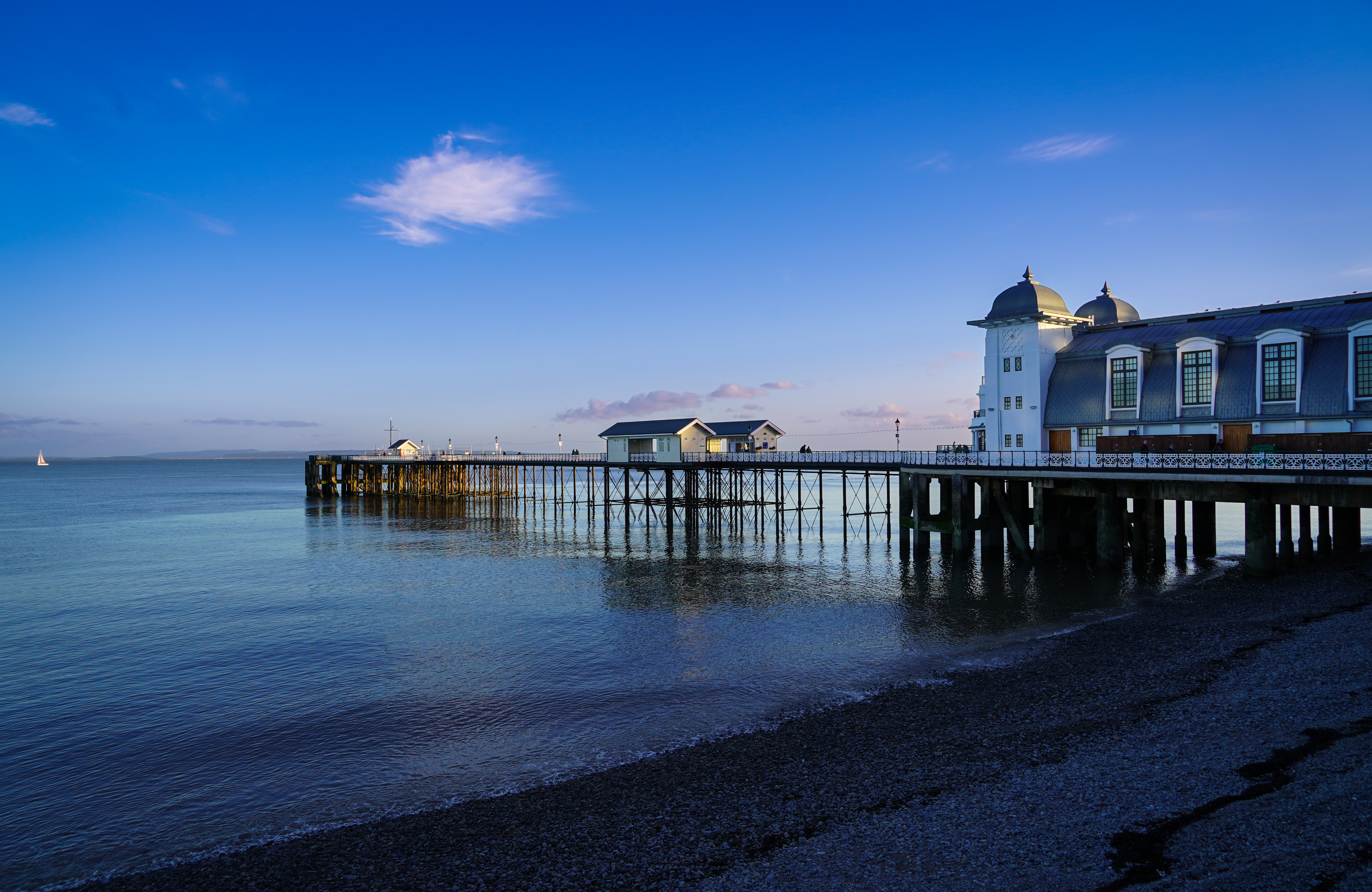 Penarth pier seafront