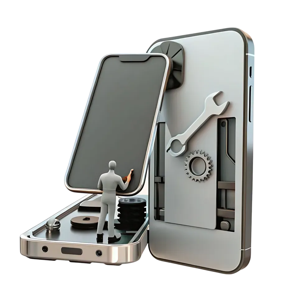 Screen looking stand 