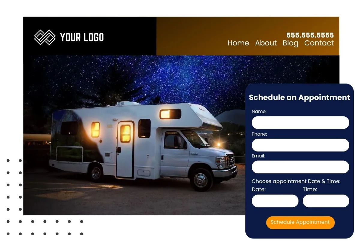 Integrated RV Website