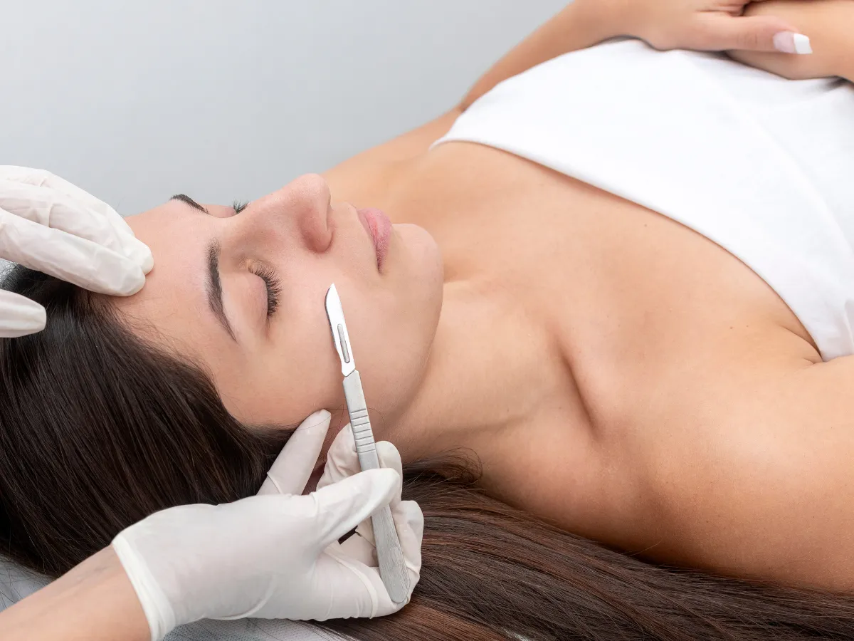 woman performing yoga