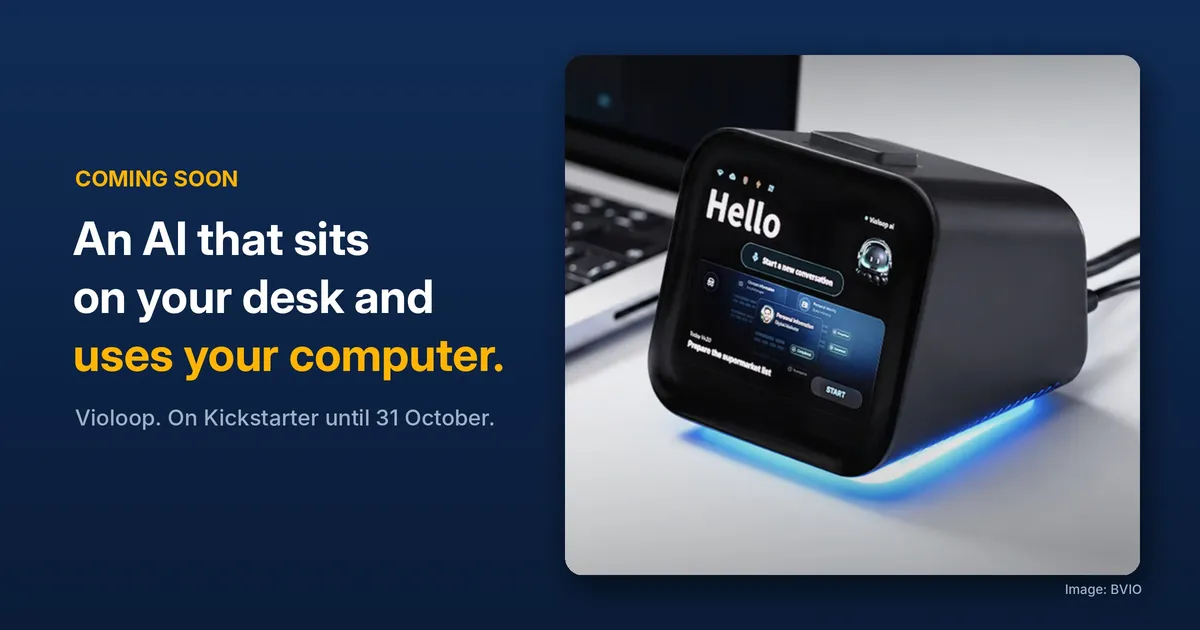Violoop is coming: an AI box that sits on your desk and uses your computer