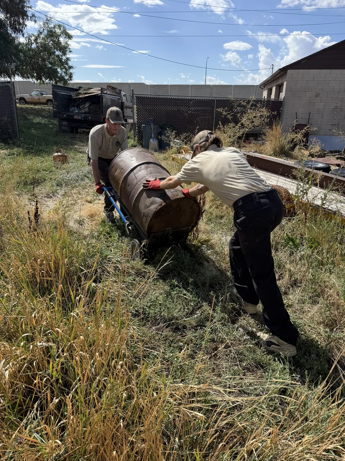 Mountain Man Employee working