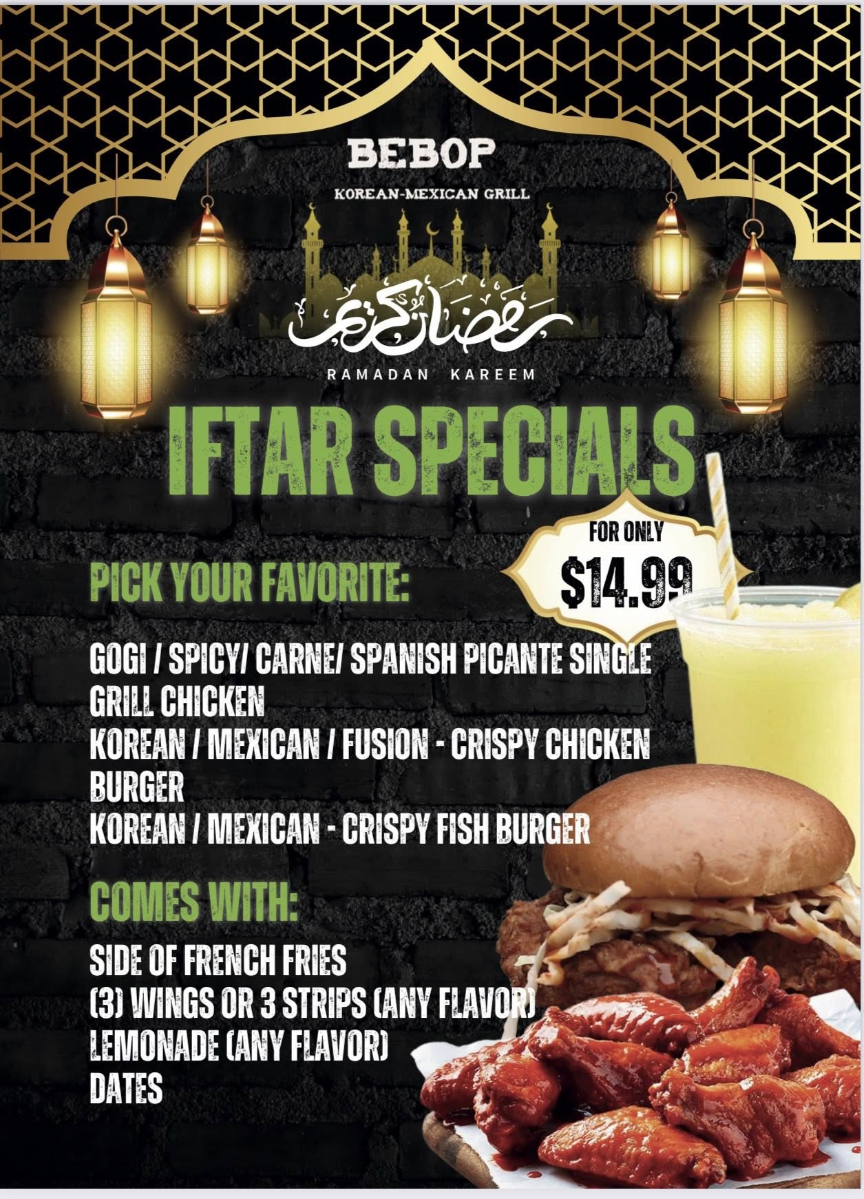 Volcano Stack sandwich with crispy chicken, gochujang slaw, and smoky chile crema