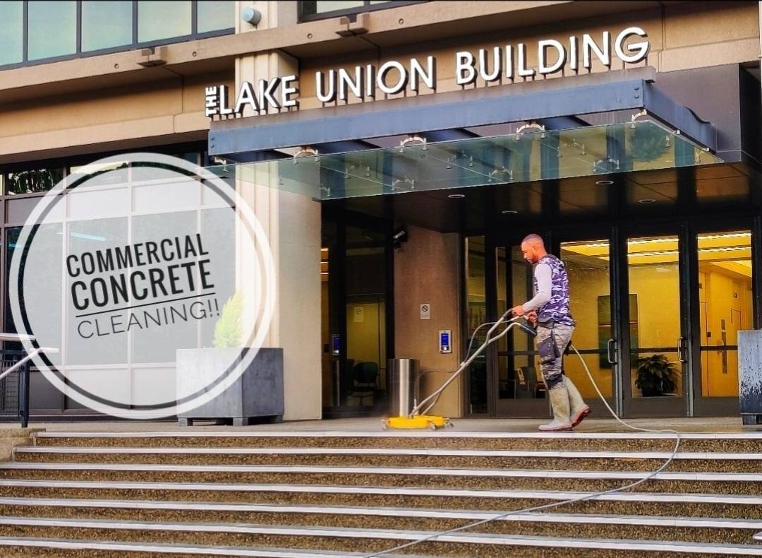 Renton Concrete Cleaning