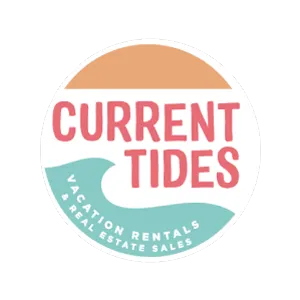 Current Tides Round Brand Logo