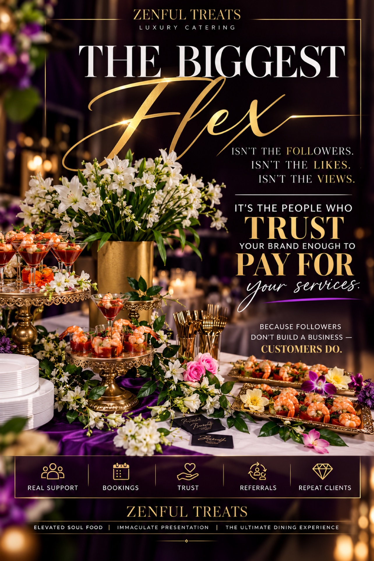 Bespoke plated dessert and luxury culinary craftsmanship