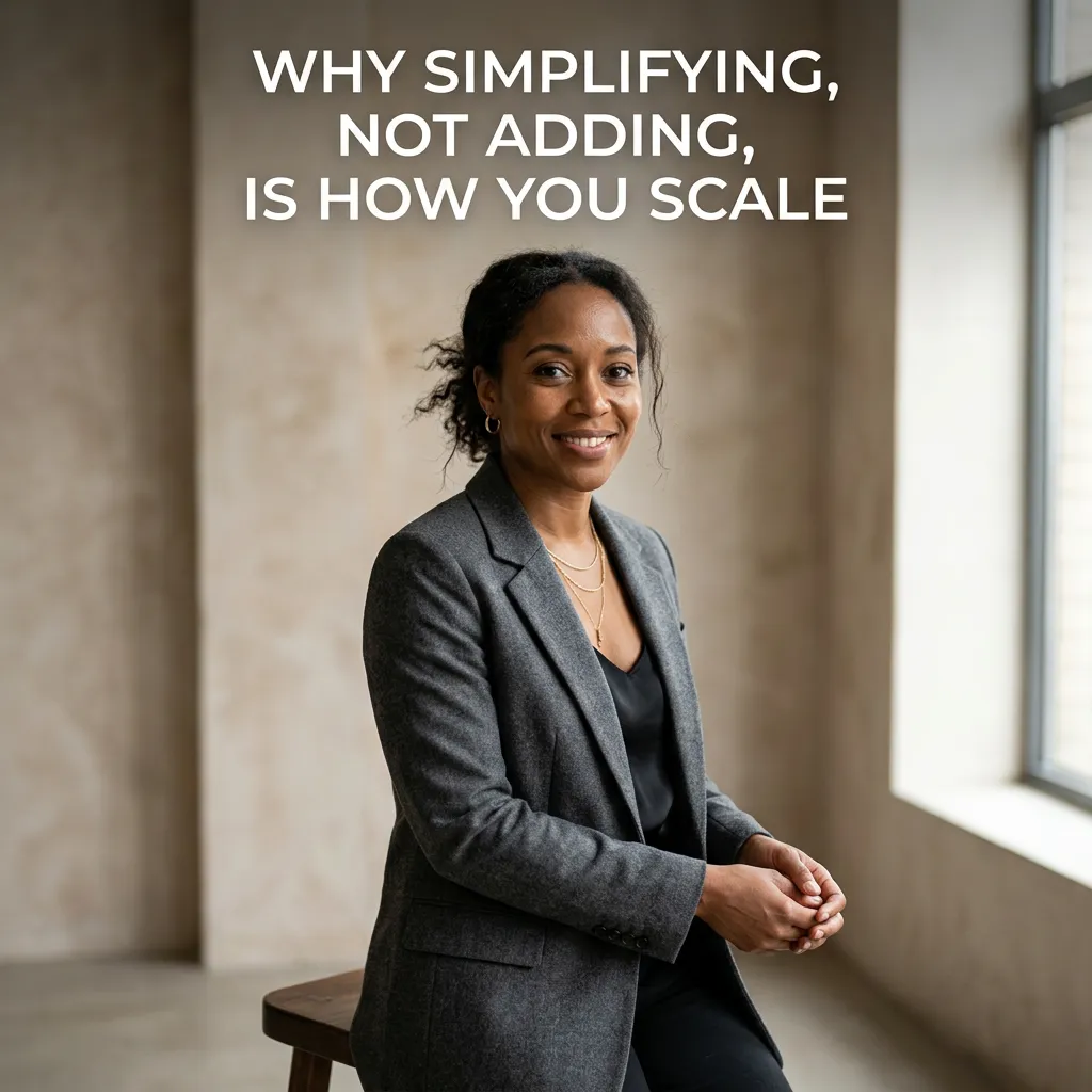 Why Simplifying, Not Adding, Is How You Scale