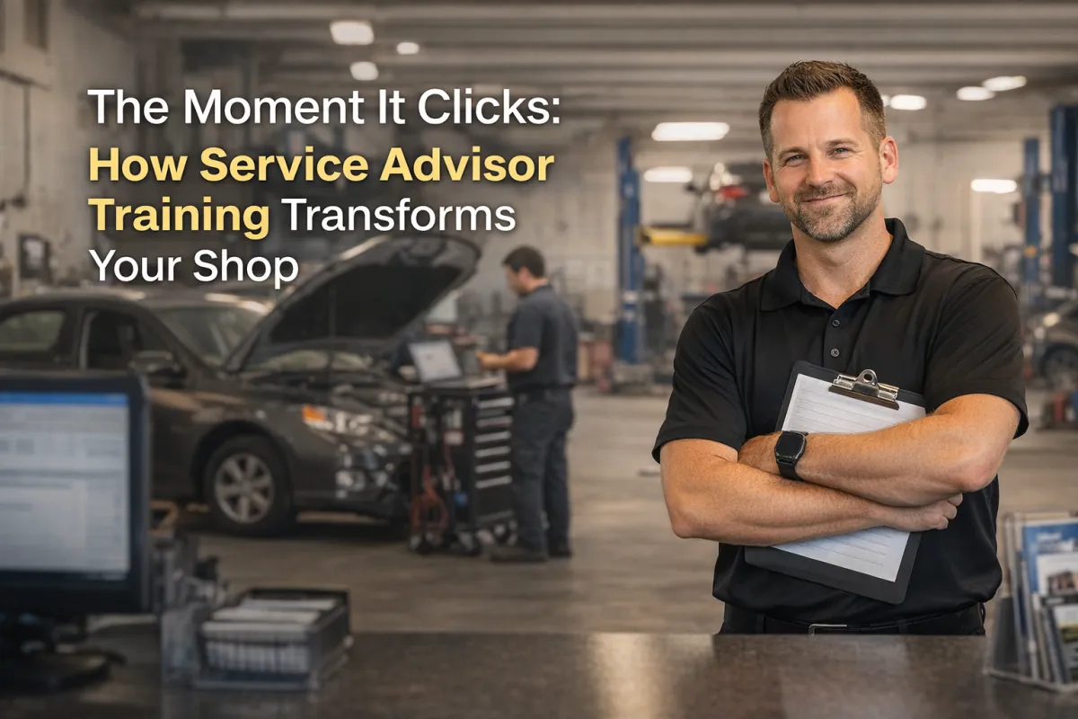 The Moment It Clicks: How Service Advisor Training Transforms Your Shop