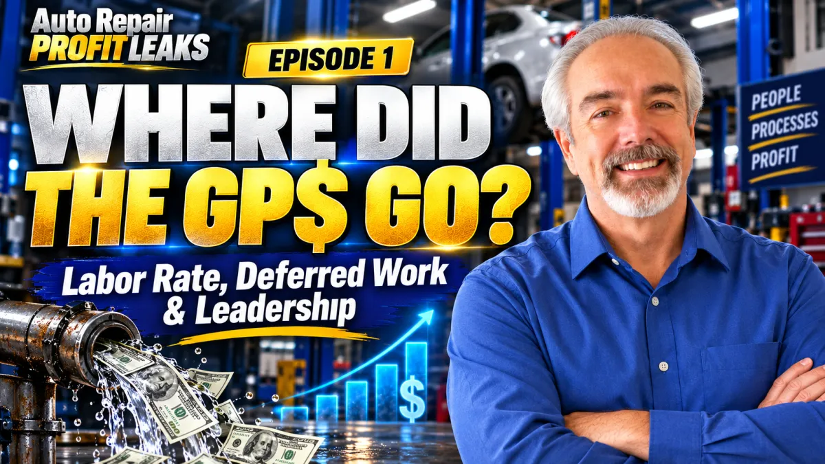 Your Labor Rate Isn’t the Problem - The Profit Leaks Hiding Behind the Numbers