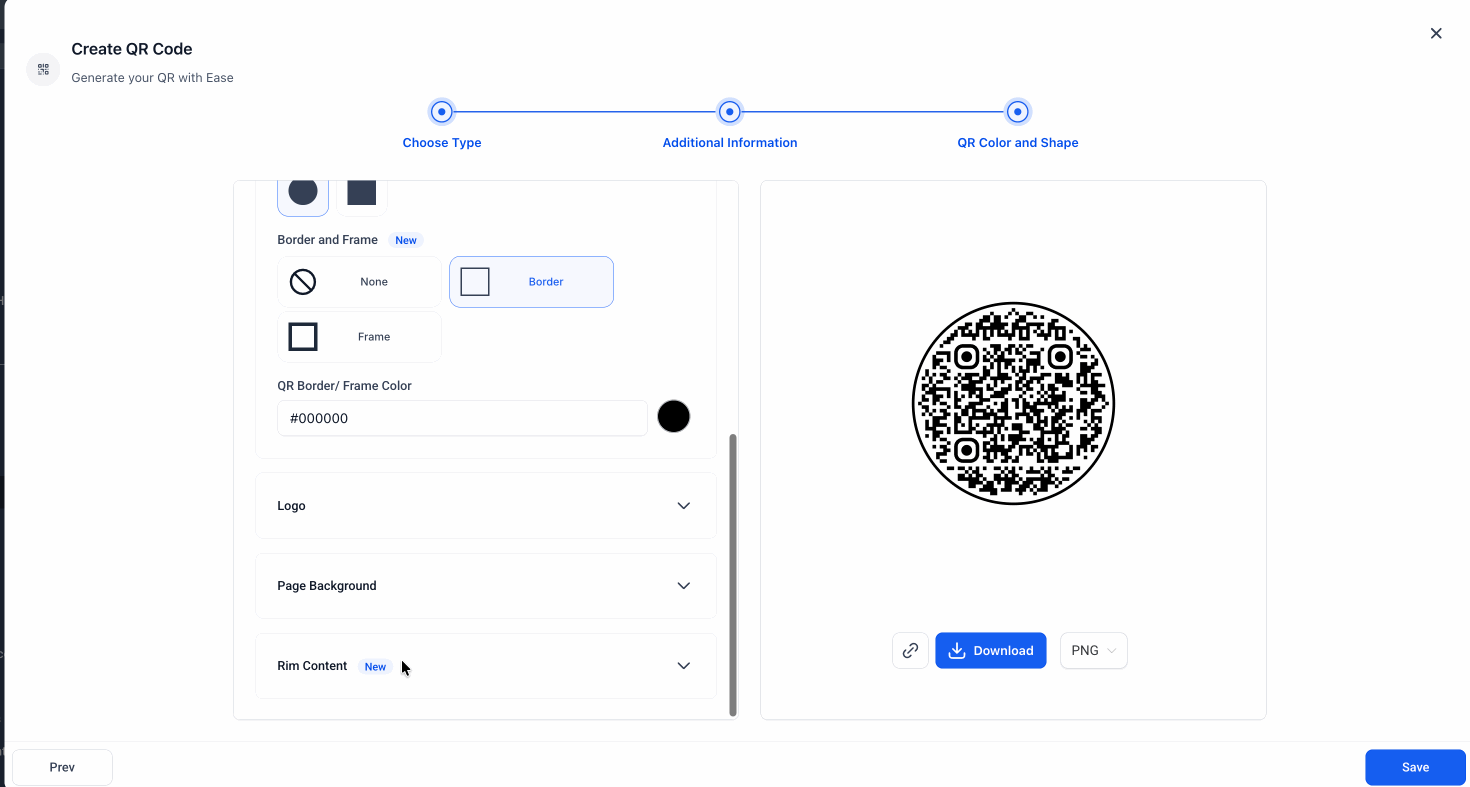 New QR Code Styling Options: Shapes, Borders, and Rim Text